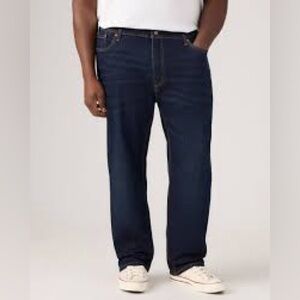 Levi's 541 Athletic Taper Fit Men's Deep Indigo Jeans, 37 Waist 35 Length